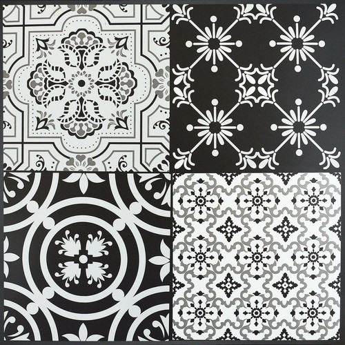 Vinyl floor tiles self - floor,