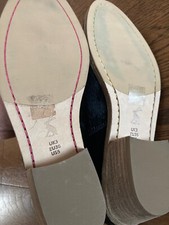 NEW Joules Black Langham Luxury Hair On Hide Leather Ankle Boots UK 3 - RRP £140