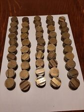 Eurocoin fruit machine 20p tokens. 15 lots of 500 coins.