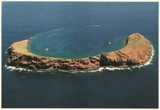 Postcard HI Molokini Island