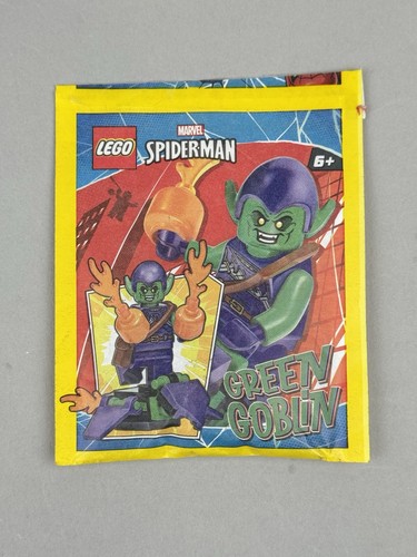 Green goblin lego marvel - green,