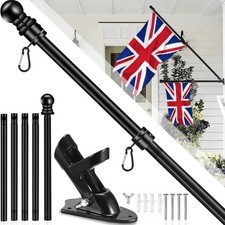6FT Wall Mounted Flag Pole Kit