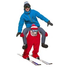Adult carry ski - carry, guy