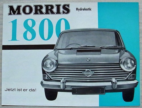 Morris 1800 car sales brochure - 1800,