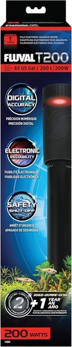 Fluval t200 200w heater - fluval,