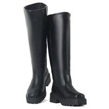 Women's Knee-High Black Boots