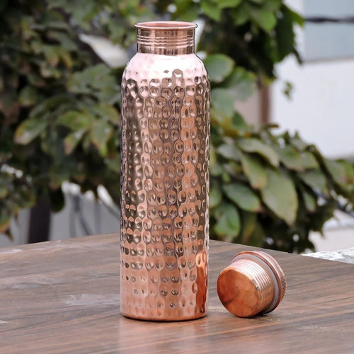 Pure hammered copper water - pure,
