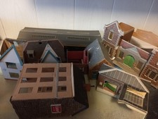 OO Gauge Cardboard Model Railway Buildings