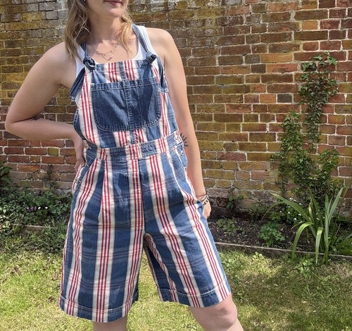 Vintage size 8 blue red - xs,