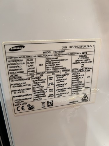 Samsung american fridge - samsung,