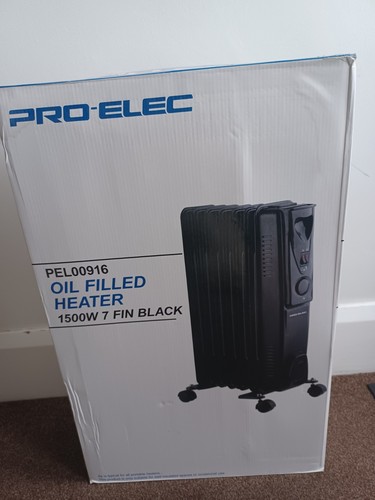 Pro elec 1500w oil - pro-elec,