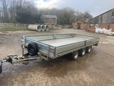 16ft Nugent Tri Axel Flat Bet Trailer. 