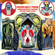 SUPER 7 Reaction Thundercats Vintage Figures  Mumm-Ra's Tomb Twin Pack FigureS