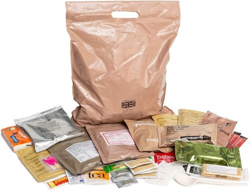 British army 24hr ration pack - british,