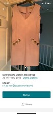 Size 6 Diana Vickers Lilac