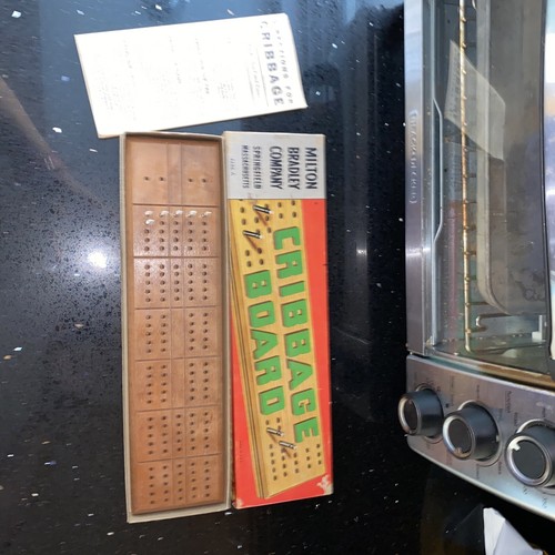Vintage cribbage board milton - vintage,