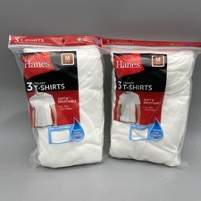 6 Pack Hanes Men's Crew Neck