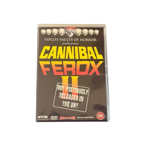 Cannibal ferox dvd vipco - ferox,
