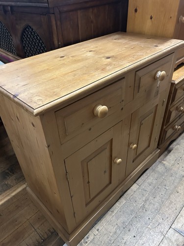 Vintage pine small sideboard - vintage,