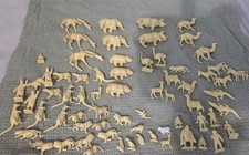 Vintage 1960s Bundle Of Mixed Airfix Animals Total Of  67 From Mixed Sets
