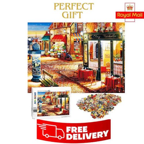 Quiet street jigsaw - quiet, puzzle