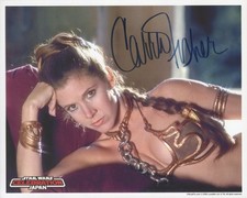 Carrie Fisher ~ Signed