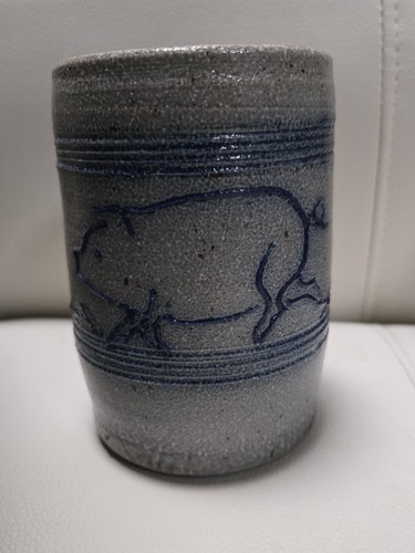 Rowe pottery works - pottery, blue
