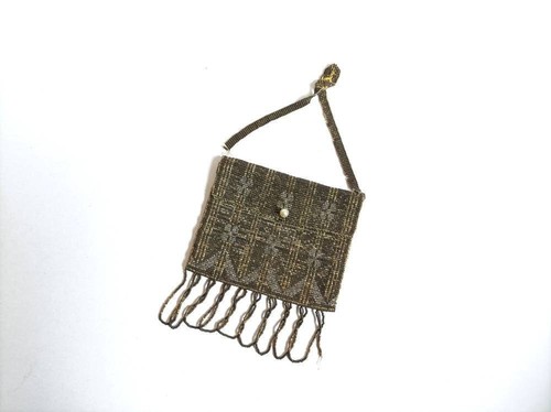 Antique metallic beads - , coin