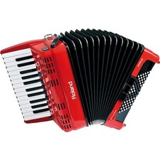 Roland FR-1X RD V-Accordion 26 Piano Key Built-in Amplifier and Speaker Red New