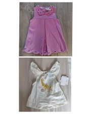New debenhams pink dress & maggie & zoe top 3-6 months