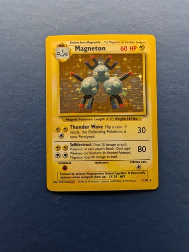 Pokemon magneton base set - base,