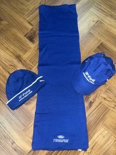 Original BP Ford Team RS Puma Winter Bundle -WRC-Blue-Hat/Scarf/Cap-Xmas Gift