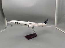PIA Pakistan Boeing 777 Aircraft Model High Quality Gift LED Option 47cm 