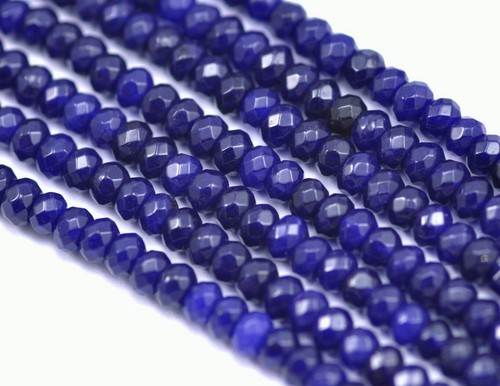 4mm faceted rondelle - 4mm, agate