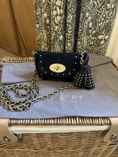 Mulberry Navy Stud Mini Lily