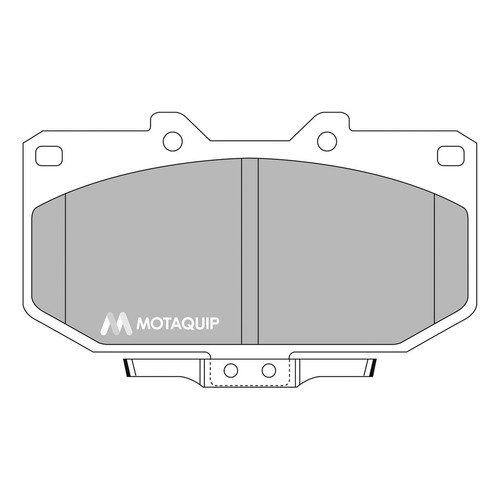 Brake pads set - pads, for
