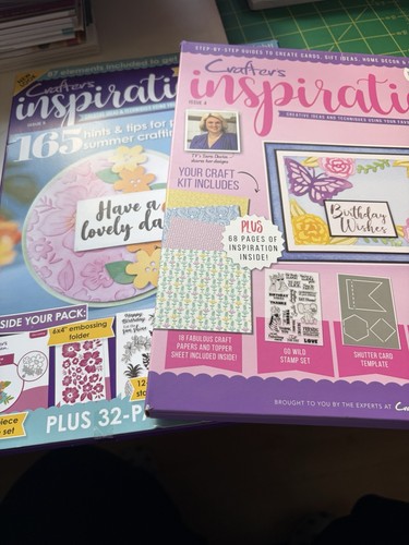 Crafters inspiration magazines - crafters,
