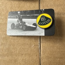 LOTUS MOTOR CAR VINTAGE ENAMEL