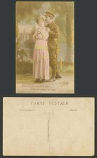 WW1 Soldier and Glamour Lady