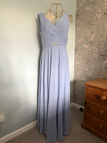Infinity wed2b blue chiffon - wed2b,