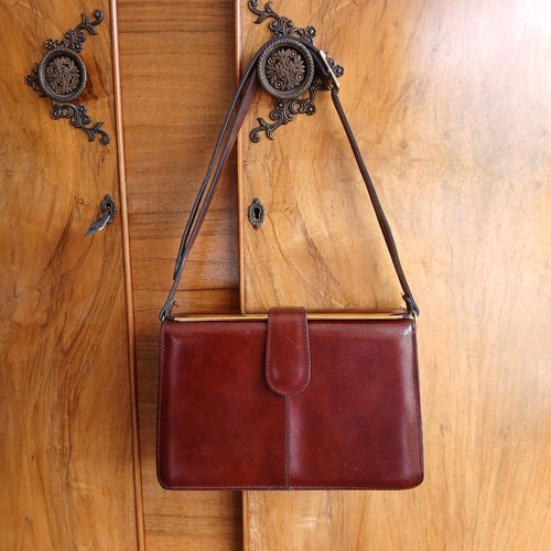 1960s vintage faux leather - faux,