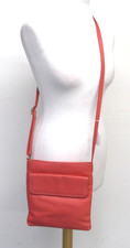 TULA Women's Coral Leather Crossbody Bag