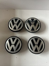 Volkswagen Genuine Alloy Wheel Centre Caps X4 Set 3B7 601 171