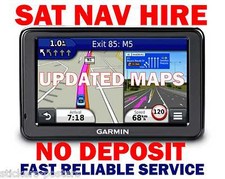 SAT NAV RENTAL HIRE SOUTH AFRICA  GPS GARMIN TOMTOM SOUTHERN AFRICA