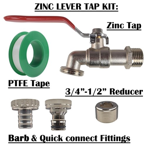 Outside garden lever tap - outside,