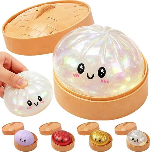 Glitter dumpling squishies - dumpling,