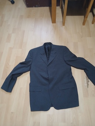 Men grey suit jacket - grey,