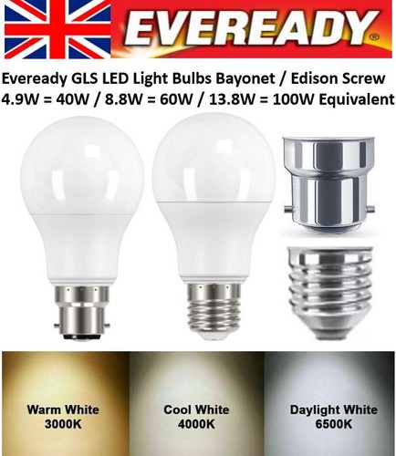 Led bayonet edison screw - bayonet,