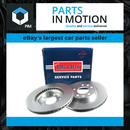 Brake discs pair vented - discs,