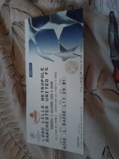 TICKET 2005/06 LOSC Lille v Manchester United Champions League